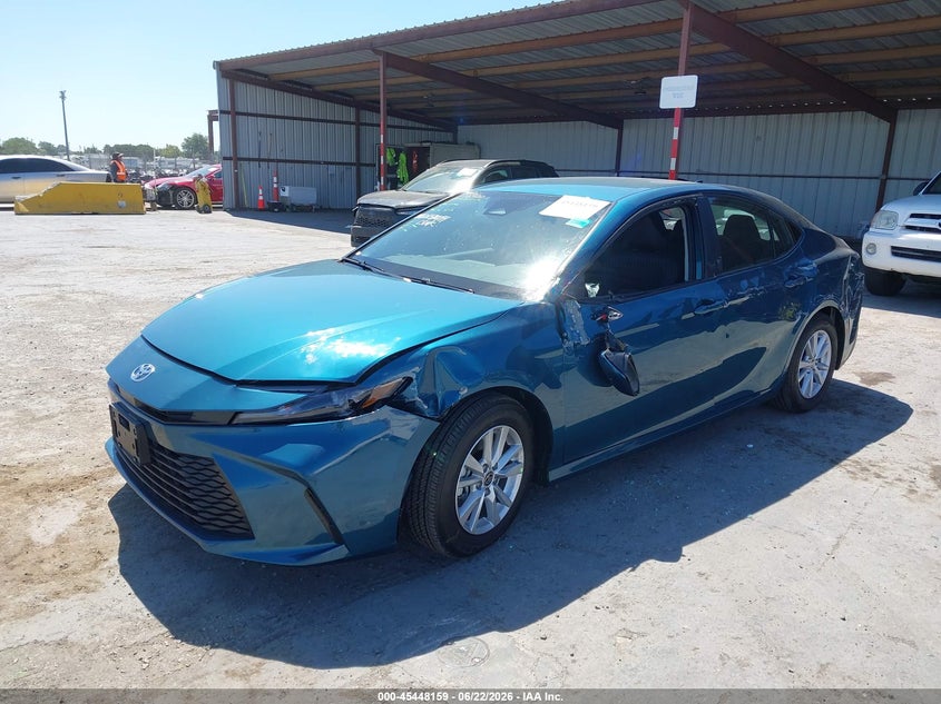 2026 Toyota Camry VIN 4T1DAACK2TU755791 IAAI salvage auction — SIDE, Salvage Title, sold $12,600 on 2026-07-30 (photo 6)