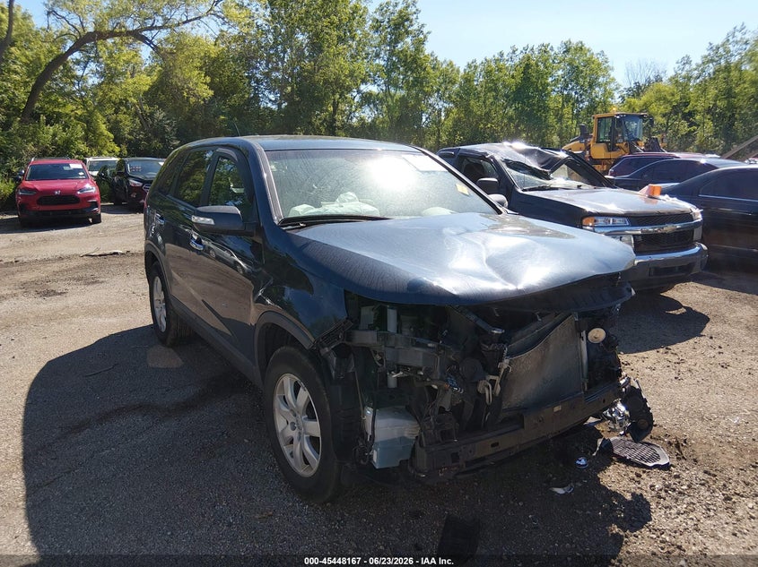 2013 Kia Sorento VIN 5XYKT3A11DG335325 IAAI salvage auction — FRONT END, Salvage (Ohio), sold $775 on 2026-07-28 (photo 1)