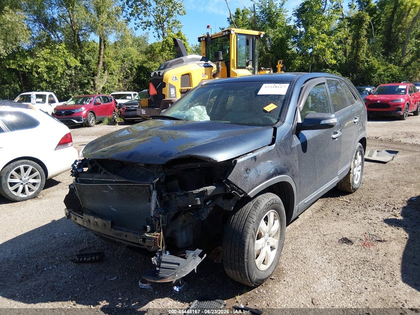 2013 Kia Sorento VIN 5XYKT3A11DG335325 IAAI salvage auction — FRONT END, Salvage (Ohio), sold $775 on 2026-07-28 (photo 2)