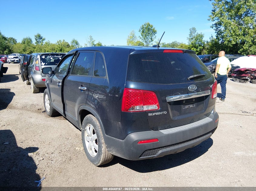 2013 Kia Sorento VIN 5XYKT3A11DG335325 IAAI salvage auction — FRONT END, Salvage (Ohio), sold $775 on 2026-07-28 (photo 3)