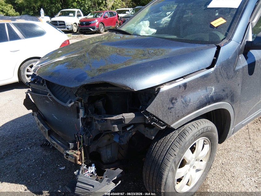 2013 Kia Sorento VIN 5XYKT3A11DG335325 IAAI salvage auction — FRONT END, Salvage (Ohio), sold $775 on 2026-07-28 (photo 6)