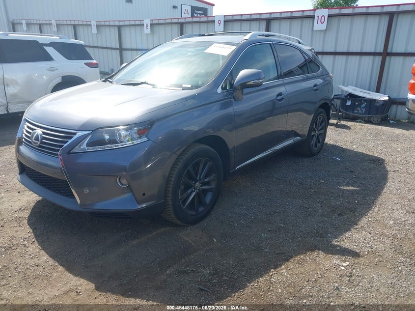 2013 Lexus Rx VIN JTJBC1BA6D2057936 IAAI salvage auction — RIGHT SIDE, Salvage Title, sold $50 on 2026-07-28 (photo 2)
