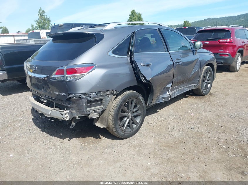 2013 Lexus Rx VIN JTJBC1BA6D2057936 IAAI salvage auction — RIGHT SIDE, Salvage Title, sold $50 on 2026-07-28 (photo 4)