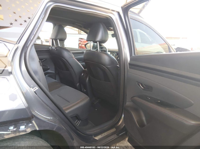 2024 Hyundai Tucson VIN KM8JFCD10RU165216 IAAI salvage auction — REAR END, Salvage Title, sold $12,100 on 2026-07-11 (photo 8)
