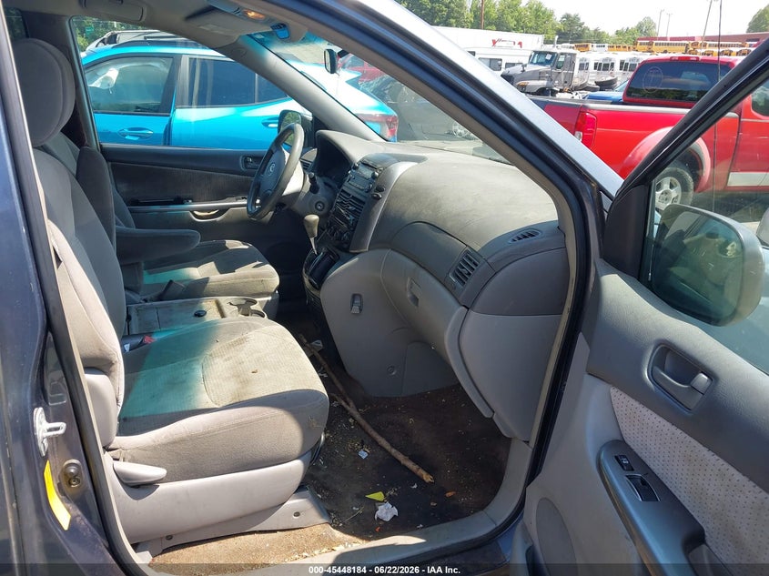 2008 Toyota Sienna VIN 5TDZK23C88S160753 IAAI salvage auction — NORMAL WEAR, Clear (North Carolina), sold $550 on 2026-07-30 (photo 5)