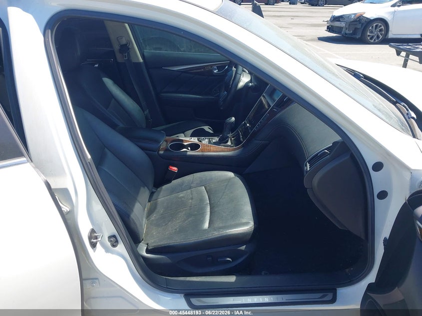 2019 Infiniti Q50 VIN JN1EV7AP7KM512025 IAAI salvage auction — THEFT, Salvage (California), sold $6,300 on 2026-07-09 (photo 5)