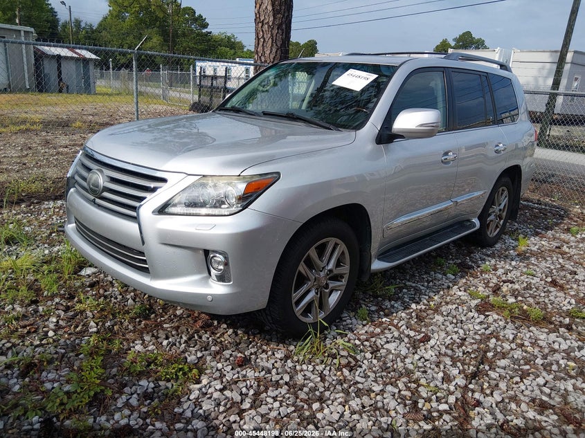 2015 Lexus Lx VIN JTJHY7AX0F4165805 IAAI salvage auction — WATER/FLOOD, Salvage (Mississippi), sold $15,250 on 2026-07-17 (photo 2)