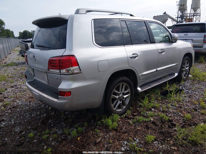 2015 Lexus Lx VIN JTJHY7AX0F4165805 IAAI salvage auction — WATER/FLOOD, Salvage (Mississippi), sold $15,250 on 2026-07-17 (photo 4)