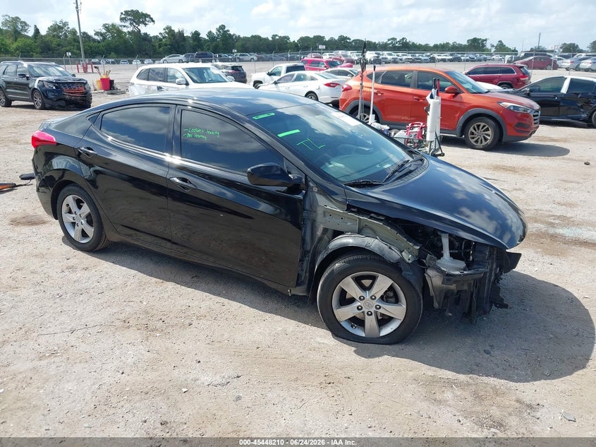 2013 Hyundai Elantra VIN 5NPDH4AE2DH263871 IAAI salvage auction — FRONT END, Salvage Title, sold $475 on 2026-07-22 (photo 1)