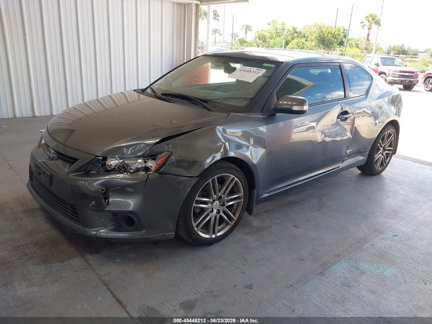 2011 Scion Tc VIN JTKJF5C75B3015936 IAAI salvage auction — LEFT SIDE, Rebuildable (Florida), sold $250 on 2026-07-29 (photo 2)