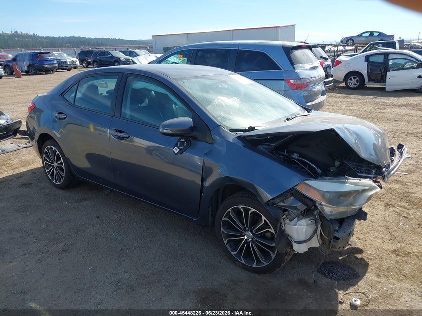 2015 Toyota Corolla VIN 5YFBURHE8FP333482 IAAI salvage auction — FRONT END, Bill Of Sale (Washington), sold $1,450 on 2026-07-07 (photo 1)