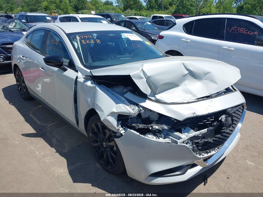 2025 Mazda 3 VIN JM1BPABM6S1783610 IAAI salvage auction — FRONT END, Salvage (Ohio), sold $2,800 on 2026-07-10 (photo 1)