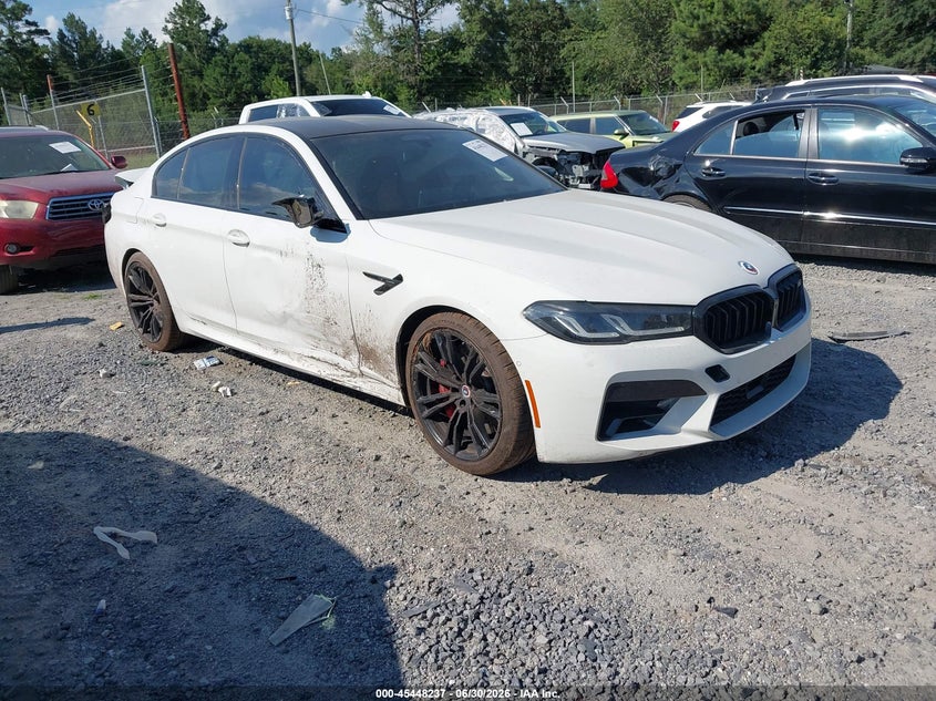 2023 BMW M5 VIN WBS83CH03PCL82915 IAAI salvage auction — REAR END, Salvage (Idaho), sold $47,600 on 2026-07-20 (photo 1)