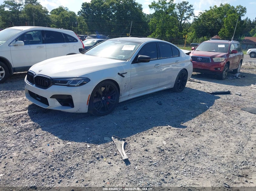 2023 BMW M5 VIN WBS83CH03PCL82915 IAAI salvage auction — REAR END, Salvage (Idaho), sold $47,600 on 2026-07-20 (photo 2)