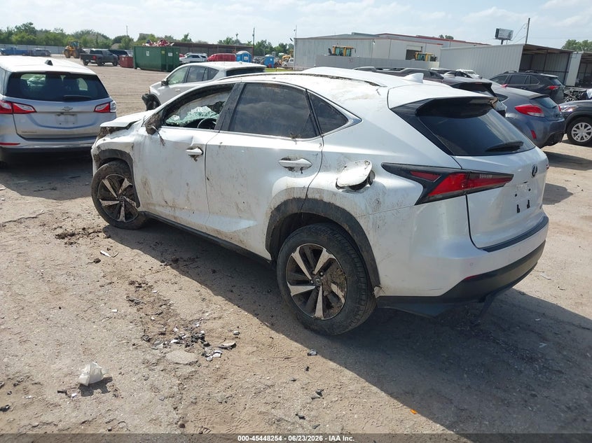 2021 Lexus Nx VIN JTJGARDZ8M5021032 IAAI salvage auction — ROLLOVER, Salvage (Texas), sold $4,350 on 2026-07-15 (photo 3)