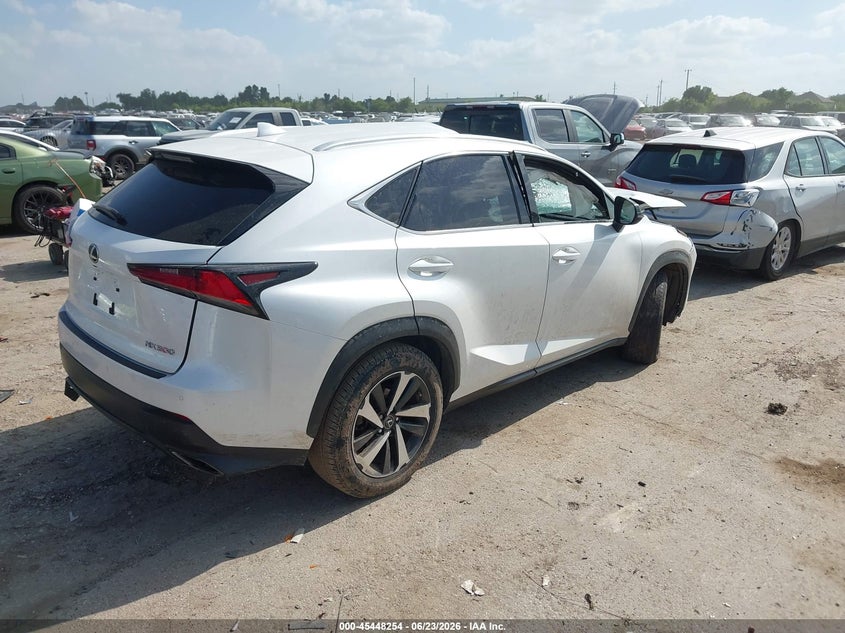 2021 Lexus Nx VIN JTJGARDZ8M5021032 IAAI salvage auction — ROLLOVER, Salvage (Texas), sold $4,350 on 2026-07-15 (photo 4)