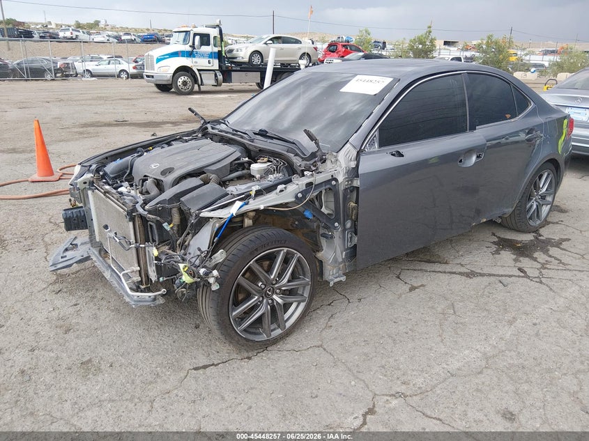2014 Lexus Is VIN JTHCF1D2XE5001422 IAAI salvage auction — FRONT END, Salvage (New Mexico), sold $25 on 2026-07-29 (photo 2)