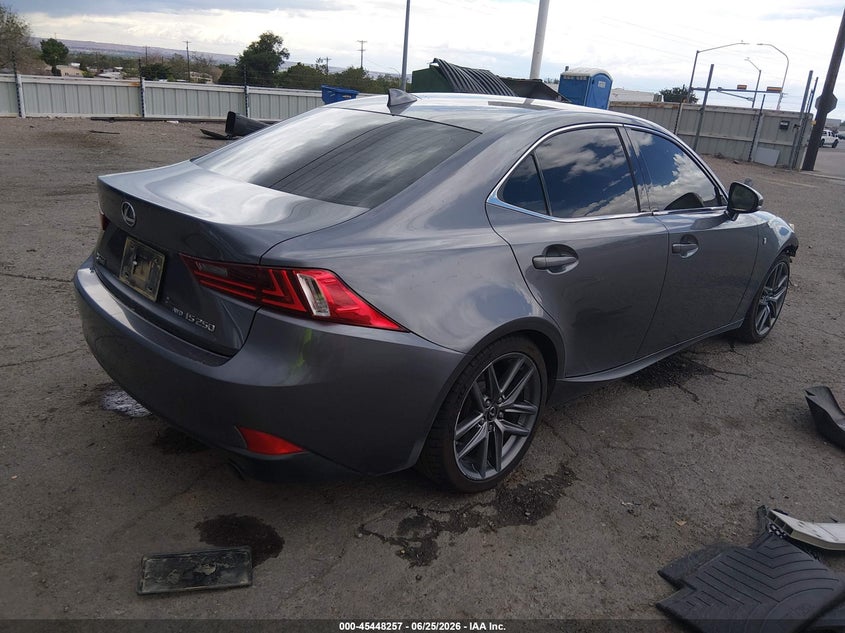 2014 Lexus Is VIN JTHCF1D2XE5001422 IAAI salvage auction — FRONT END, Salvage (New Mexico), sold $25 on 2026-07-29 (photo 4)