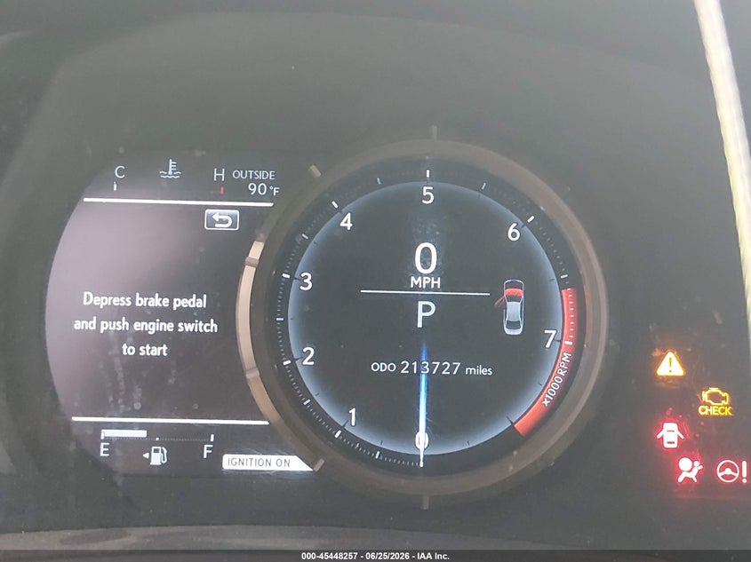 2014 Lexus Is VIN JTHCF1D2XE5001422 IAAI salvage auction — FRONT END, Salvage (New Mexico), sold $25 on 2026-07-29 (photo 7)