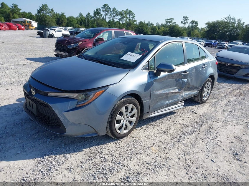 2021 Toyota Corolla VIN JTDEPMAE6MJ135888 IAAI salvage auction — LEFT SIDE, Salvage Title, sold $6,000 on 2026-07-30 (photo 2)