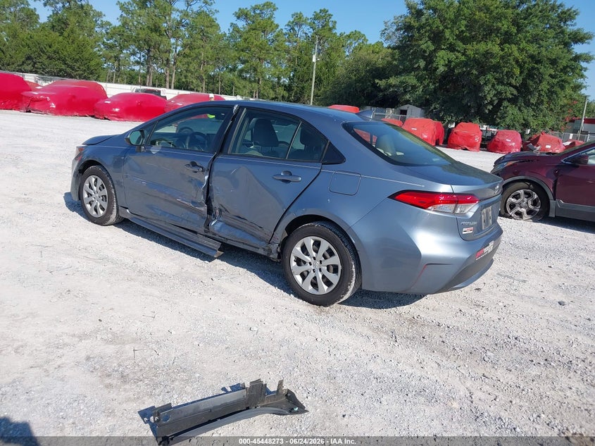 2021 Toyota Corolla VIN JTDEPMAE6MJ135888 IAAI salvage auction — LEFT SIDE, Salvage Title, sold $6,000 on 2026-07-30 (photo 3)