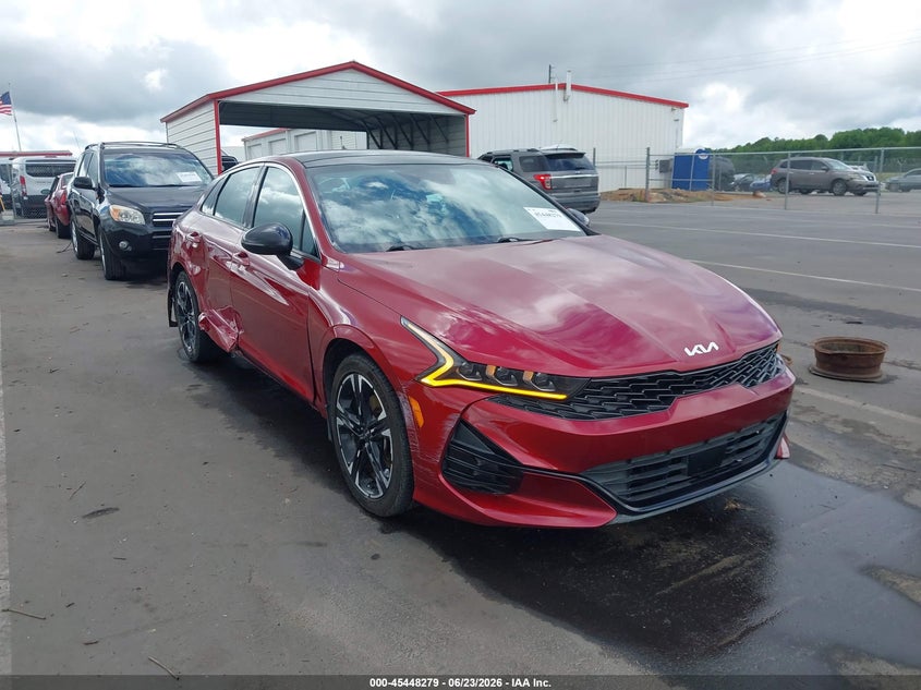 2022 Kia K5 VIN 5XXG64J22NG115032 IAAI salvage auction — RIGHT SIDE, Salvage Title, sold $4,200 on 2026-07-29 (photo 1)