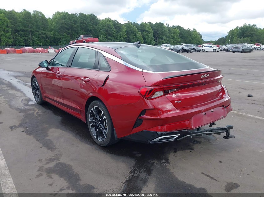 2022 Kia K5 VIN 5XXG64J22NG115032 IAAI salvage auction — RIGHT SIDE, Salvage Title, sold $4,200 on 2026-07-29 (photo 3)