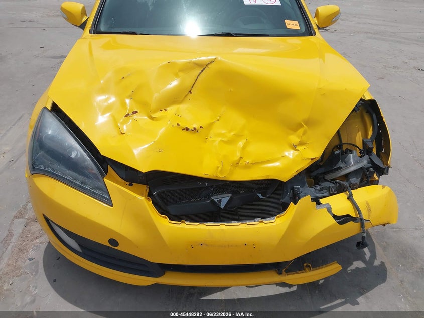 2010 Hyundai Genesis VIN KMHHU6KH1AU040249 IAAI salvage auction — FRONT END, Salvage (Texas), sold $350 on 2026-07-29 (photo 6)