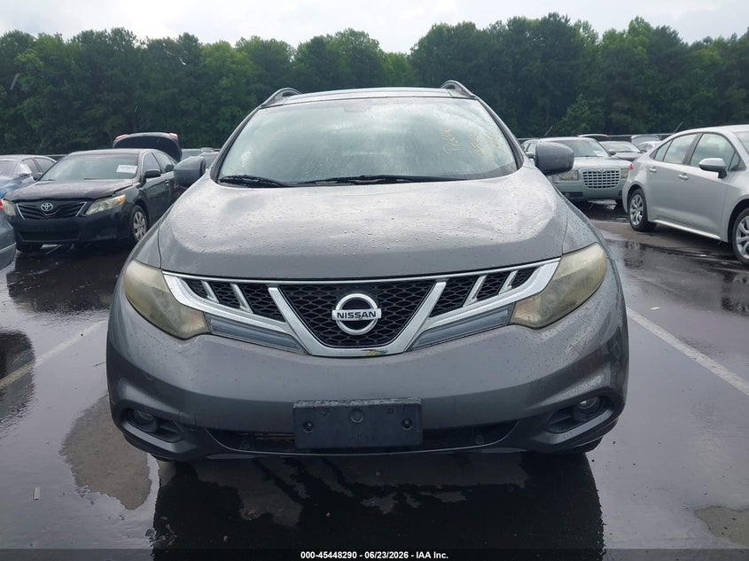 2013 Nissan Murano VIN JN8AZ1MU8DW212407 IAAI salvage auction — NORMAL WEAR, Clear (North Carolina), sold $425 on 2026-07-15 (photo 6)