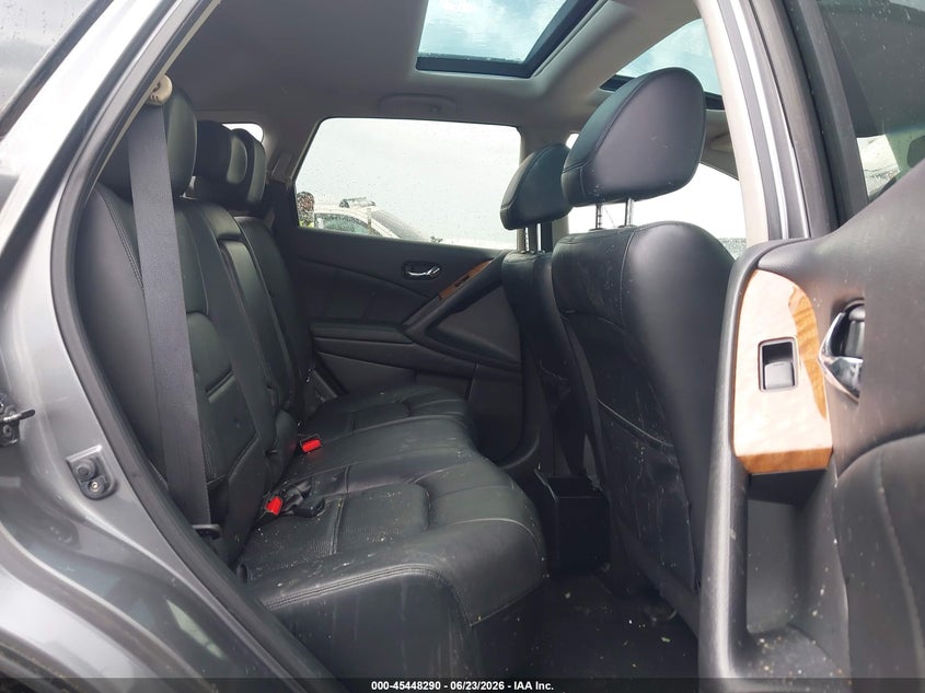 2013 Nissan Murano VIN JN8AZ1MU8DW212407 IAAI salvage auction — NORMAL WEAR, Clear (North Carolina), sold $425 on 2026-07-15 (photo 8)