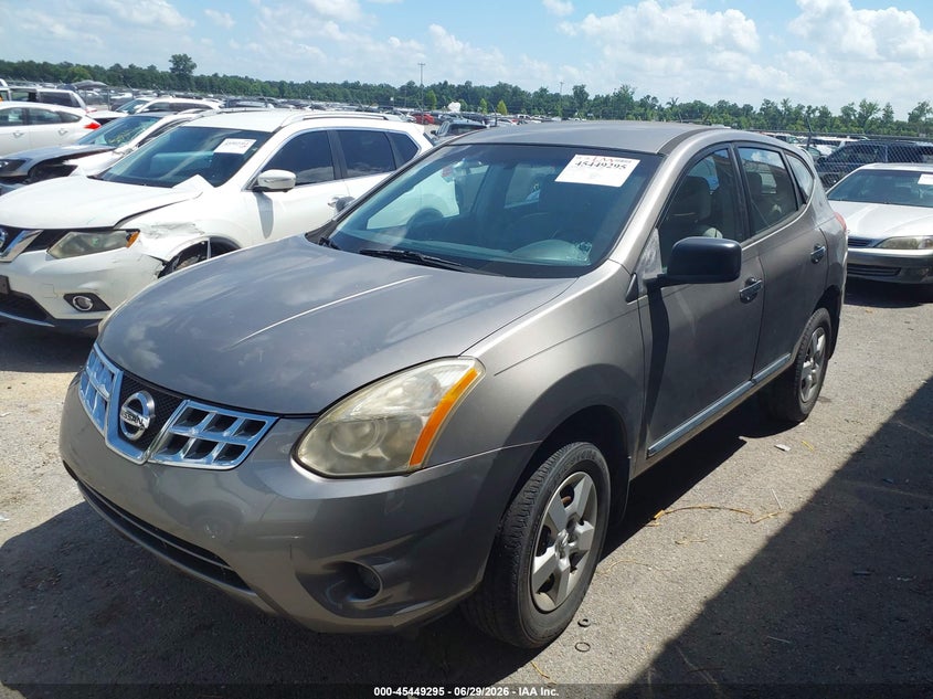 2013 Nissan Rogue VIN JN8AS5MTXDW511562 IAAI salvage auction — NORMAL WEAR, Clear (Louisiana), sold $400 on 2026-07-28 (photo 2)