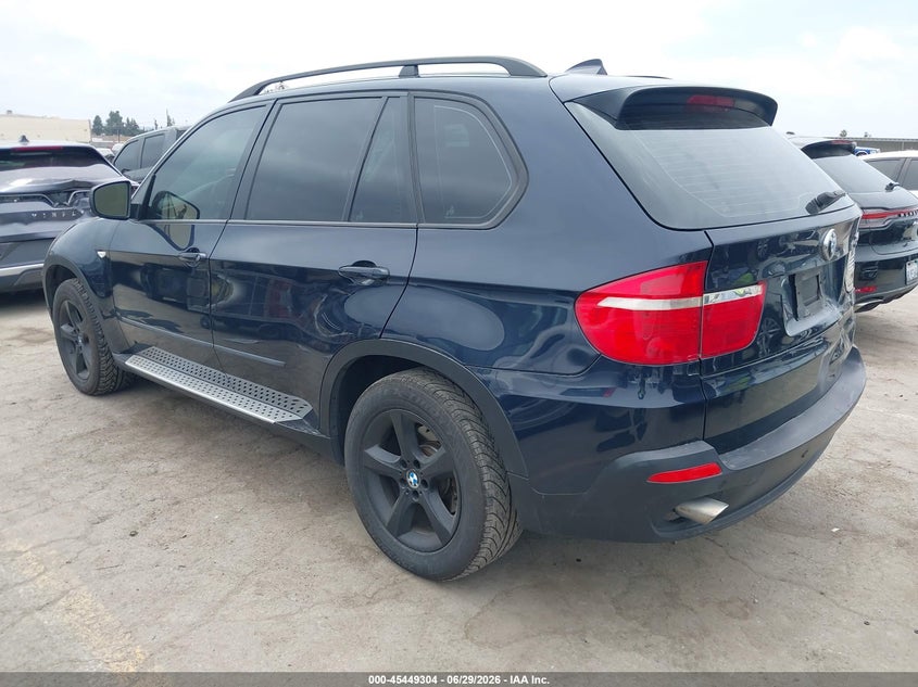 2007 BMW X5 VIN 5UXFE43517L011073 IAAI salvage auction — FRONT & REAR, Salvage (California), sold $275 on 2026-07-19 (photo 3)