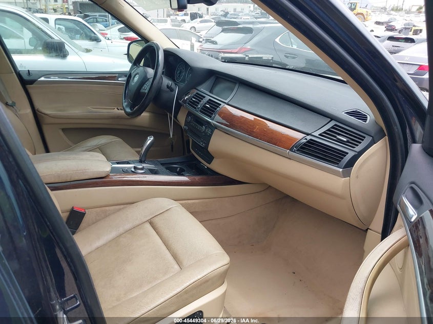 2007 BMW X5 VIN 5UXFE43517L011073 IAAI salvage auction — FRONT & REAR, Salvage (California), sold $275 on 2026-07-19 (photo 5)