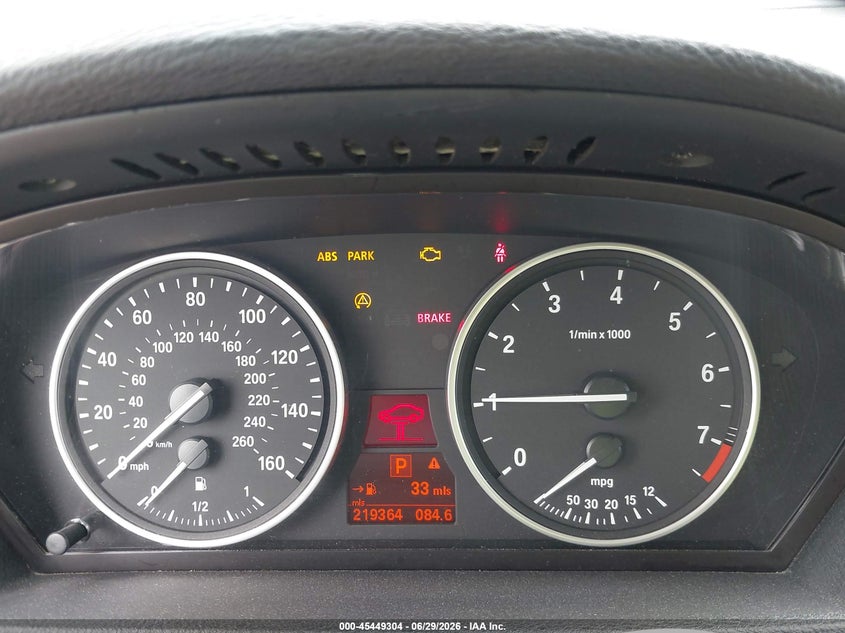 2007 BMW X5 VIN 5UXFE43517L011073 IAAI salvage auction — FRONT & REAR, Salvage (California), sold $275 on 2026-07-19 (photo 7)