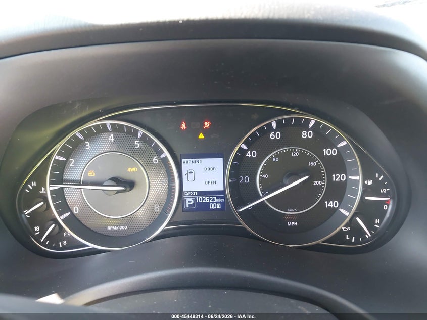 2018 Nissan Armada VIN JN8AY2NE1J9732555 IAAI salvage auction — FRONT END, Salvage Title, sold $7,800 on 2026-08-21 (photo 7)