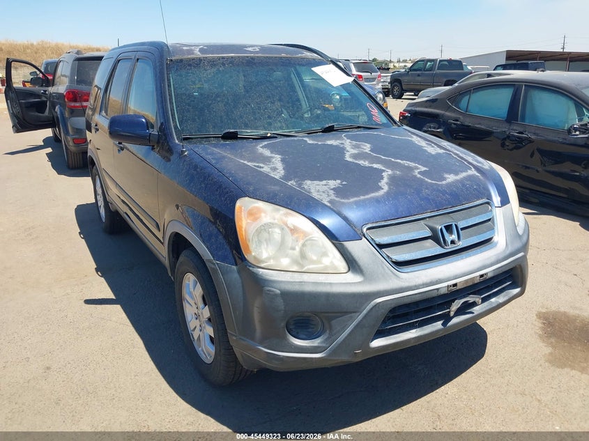 2006 Honda Cr-v VIN JHLRD78826C062475 IAAI salvage auction — NORMAL WEAR, Clear - Dealer Only (California), sold $1,000 on 2026-07-22 (photo 1)