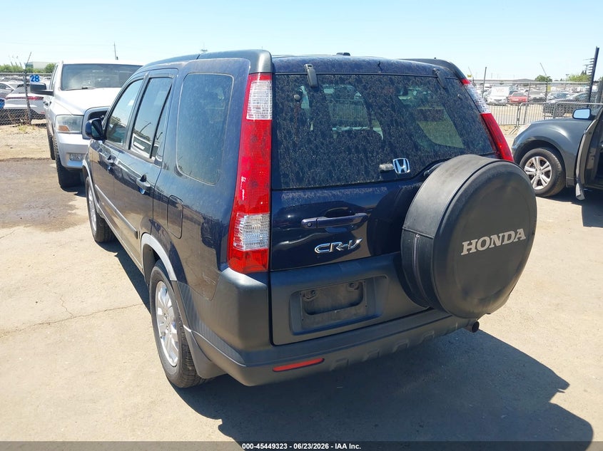2006 Honda Cr-v VIN JHLRD78826C062475 IAAI salvage auction — NORMAL WEAR, Clear - Dealer Only (California), sold $1,000 on 2026-07-22 (photo 3)