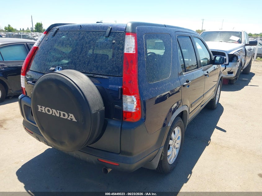 2006 Honda Cr-v VIN JHLRD78826C062475 IAAI salvage auction — NORMAL WEAR, Clear - Dealer Only (California), sold $1,000 on 2026-07-22 (photo 4)