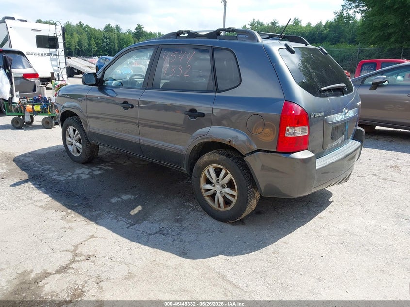 2009 Hyundai Tucson VIN KM8JM12BX9U969593 IAAI salvage auction — NORMAL WEAR, Original (Maine), sold $775 on 2026-07-06 (photo 3)