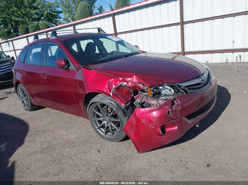 2010 Subaru Impreza VIN JF1GH6A63AH822572 IAAI salvage auction — RIGHT REAR, Bill Of Sale (Washington), sold $325 on 2026-07-28 (photo 1)