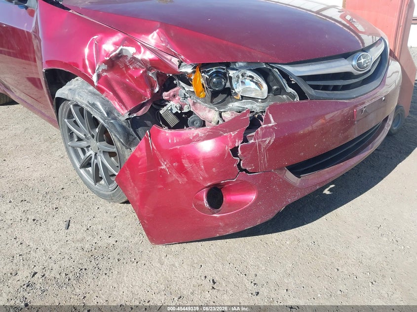 2010 Subaru Impreza VIN JF1GH6A63AH822572 IAAI salvage auction — RIGHT REAR, Bill Of Sale (Washington), sold $325 on 2026-07-28 (photo 6)