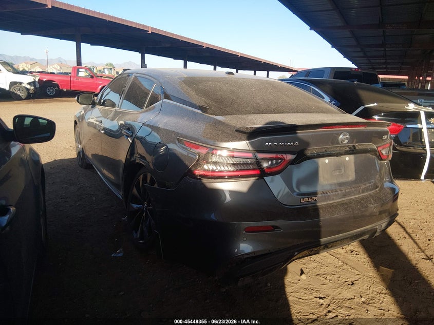 2021 Nissan Maxima VIN 1N4AA6EV6MC514731 IAAI salvage auction — REAR END, Salvage Title, sold $7,400 on 2026-08-18 (photo 3)