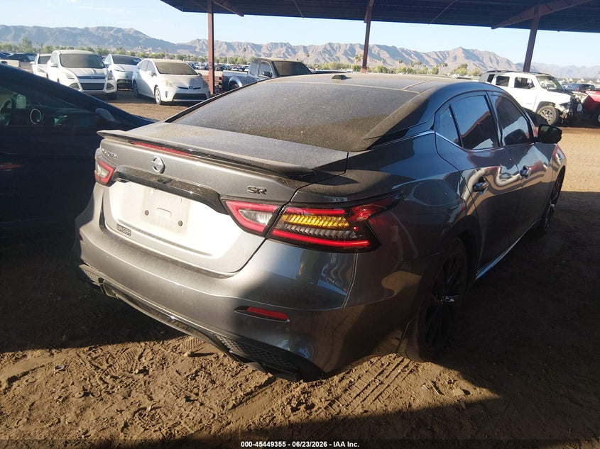 2021 Nissan Maxima VIN 1N4AA6EV6MC514731 IAAI salvage auction — REAR END, Salvage Title, sold $7,400 on 2026-08-18 (photo 4)
