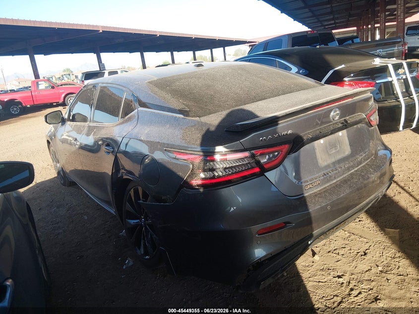 2021 Nissan Maxima VIN 1N4AA6EV6MC514731 IAAI salvage auction — REAR END, Salvage Title, sold $7,400 on 2026-08-18 (photo 6)