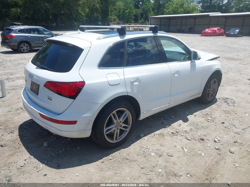 2017 Audi Q5 VIN WA1L2AFP9HA013704 IAAI salvage auction — FRONT END, Salvage Title, sold $3,050 on 2026-07-31 (photo 4)