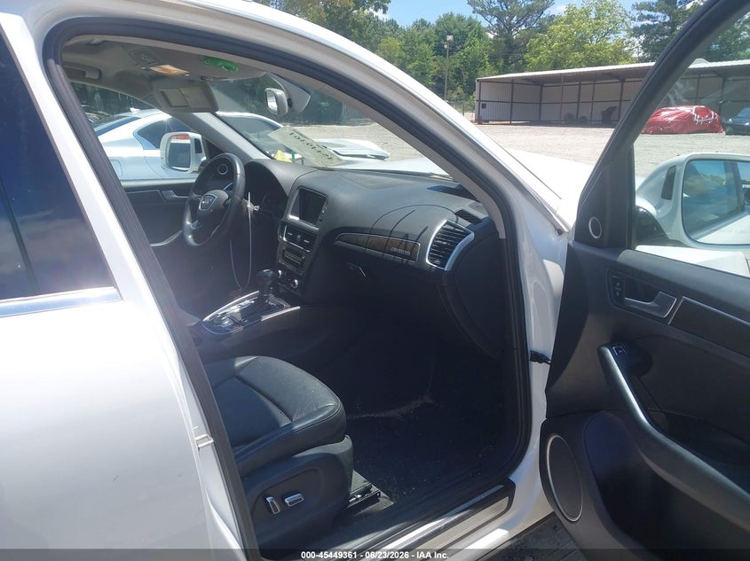 2017 Audi Q5 VIN WA1L2AFP9HA013704 IAAI salvage auction — FRONT END, Salvage Title, sold $3,050 on 2026-07-31 (photo 5)