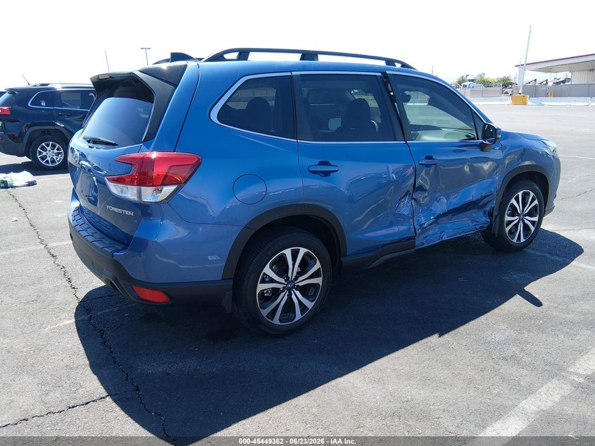 2024 Subaru Forester VIN JF2SKALC8RH485776 IAAI salvage auction — RIGHT SIDE, Salvage Title, sold $9,500 on 2026-09-01 (photo 4)