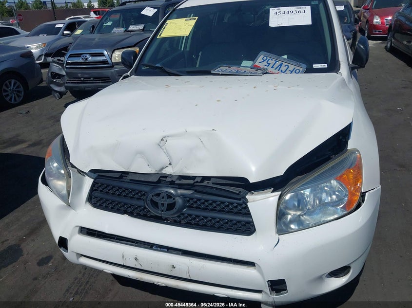 2008 Toyota Rav4 VIN JTMZD33V585115163 IAAI salvage auction — FRONT END, Salvage Certificate (California), sold $1,600 on 2026-07-17 (photo 6)