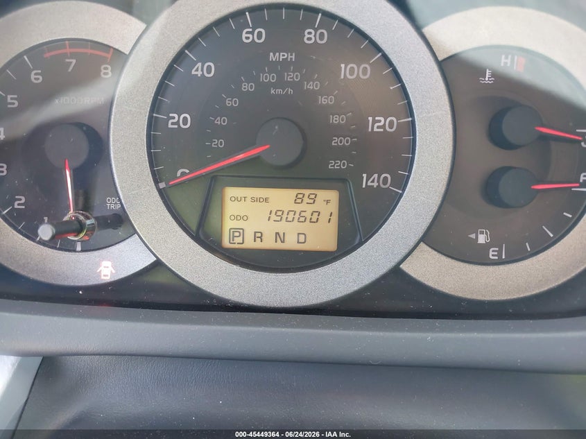 2008 Toyota Rav4 VIN JTMZD33V585115163 IAAI salvage auction — FRONT END, Salvage Certificate (California), sold $1,600 on 2026-07-17 (photo 7)