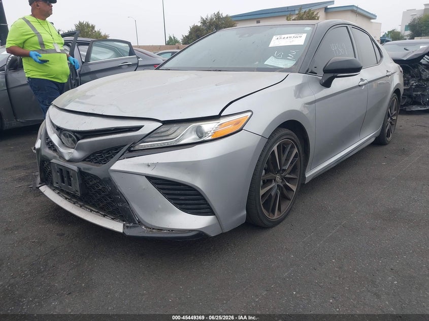 2020 Toyota Camry VIN 4T1K61AK4LU374682 IAAI salvage auction — REAR END, Salvage Certificate (California), sold $6,300 on 2026-07-12 (photo 2)